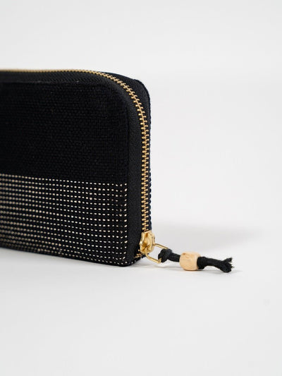 Handwoven Purse for Women | Rekha Artisan Woven Bag – Womens Wallet on Brown Living™. SKU: S25REKHPURS222-BLK. Img 1.