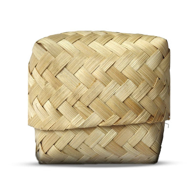 Handwoven Water Hycanith Storage Box – Gift Box by Kheoni available on Brown Living™. . SKU: KHWHB - 001. Img 4.
