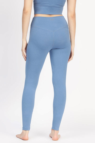 Hannah buttery soft legging – Womens Leggings by elope available on Brown Living™. Xs Ocean Blue. SKU: ELHNL003XS. Img 9.