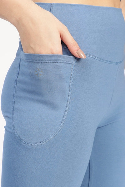 Hannah buttery soft legging – Womens Leggings by elope available on Brown Living™. Xs Ocean Blue. SKU: ELHNL003XS. Img 11.