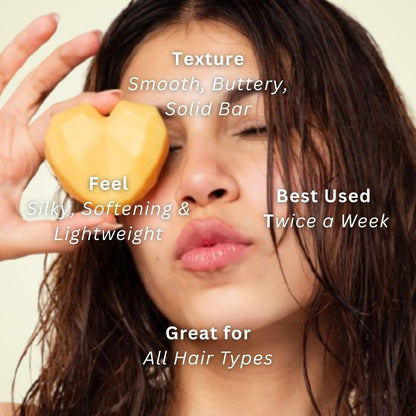 Happy - Hair Solid Conditioner Bar for Smooth Hair | 35g – Hair Conditioner by Kaura available on Brown Living™. . SKU: BL - KI - 059. Img 6.