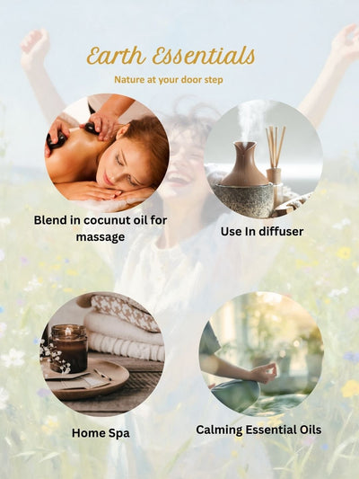 Happy Oils Blend – Uplifting & Calming Aromatherapy Essential Oil – Essential Oils on Brown Living™. SKU: EssentialOil-HappyBlend. Img 7.