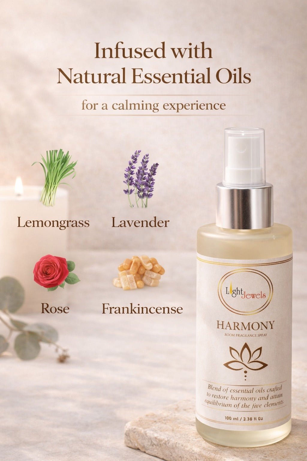 Harmony All Natural Room Freshener Spray – Fragrance Diffusers on Brown Living™. SKU: SN2588. Img 2.
