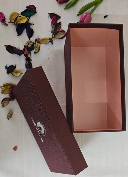 Harmony Vault – Handcrafted Paperboard Storage Box – Home Decor on Brown Living™. SKU: HV - 1155406RR. Img 2.