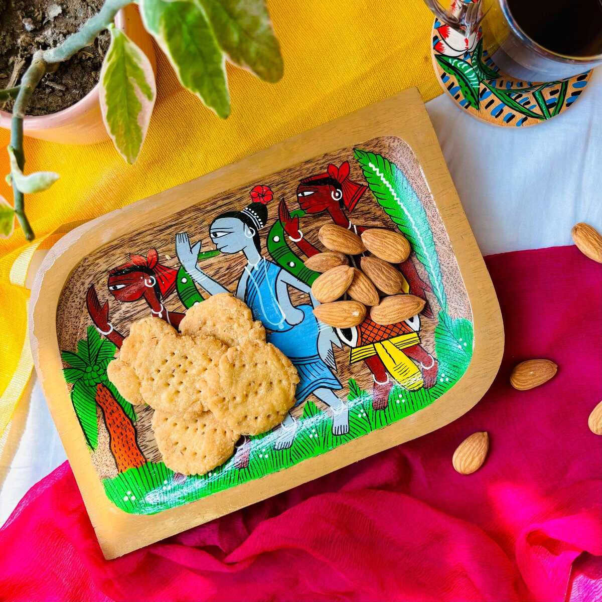 Harshil Hamper - Handcrafted Jashn Platter and Raag Platter | Verified Sustainable by Brown Living™