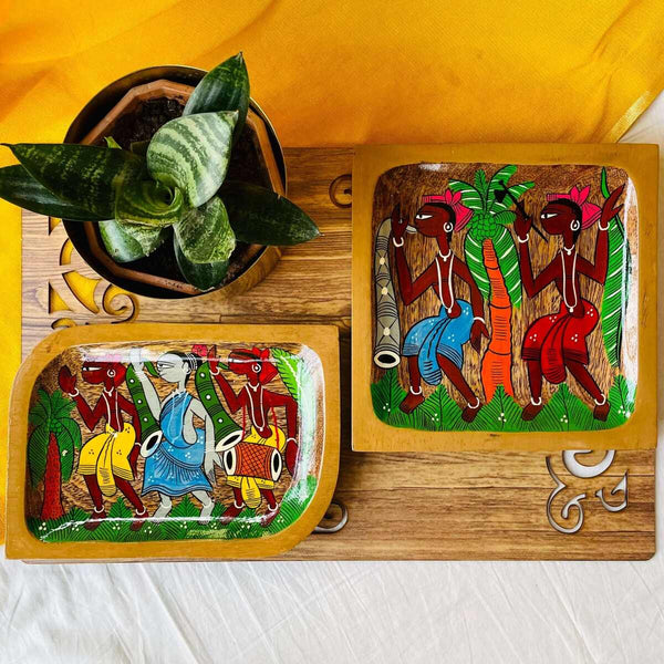 Harshil Hamper- Handcrafted Jashn Platter and Raag Platter | Verified Sustainable Gift Giving on Brown Living™