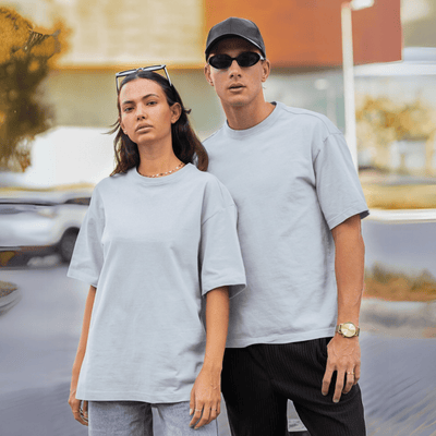 Haze Blue | Hemp T-Shirt | Unisex – Mens T-Shirt on Brown Living™. SKU: HazeBlue-S. Img 2.
