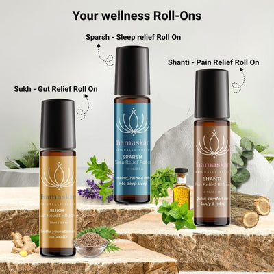 Healing Harmony Pack | Pack Of 3 Roll Ons For Everyday Wellness – Gift Hampers on Brown Living™. SKU: HEA-HAR-70-NAM. Img 10.