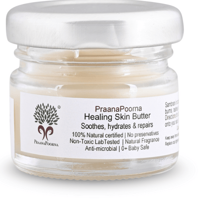 Healing Skin Butter - 25g – Body Butter on Brown Living™. SKU: 133-08237-praanapoorna-SKUB1. Img 6.
