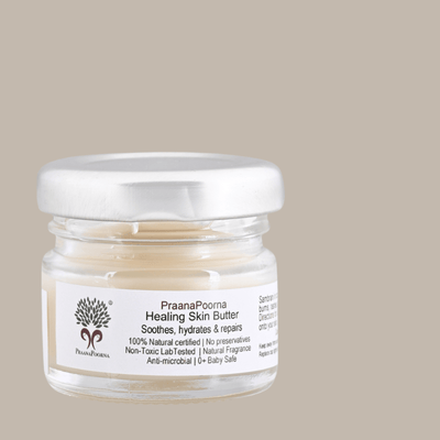Healing Skin Butter - 25g – Body Butter on Brown Living™. SKU: 133-08237-praanapoorna-SKUB1. Img 5.