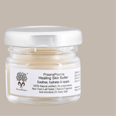 Healing Skin Butter - 25g – Body Butter on Brown Living™. SKU: 133-08237-praanapoorna-SKUB1. Img 7.