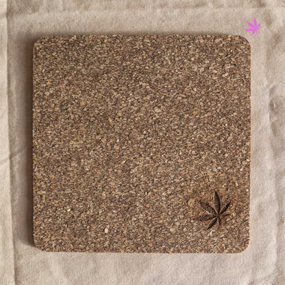 Heat - resistant Hemp Wood Trivets | Verified Sustainable by Brown Living™