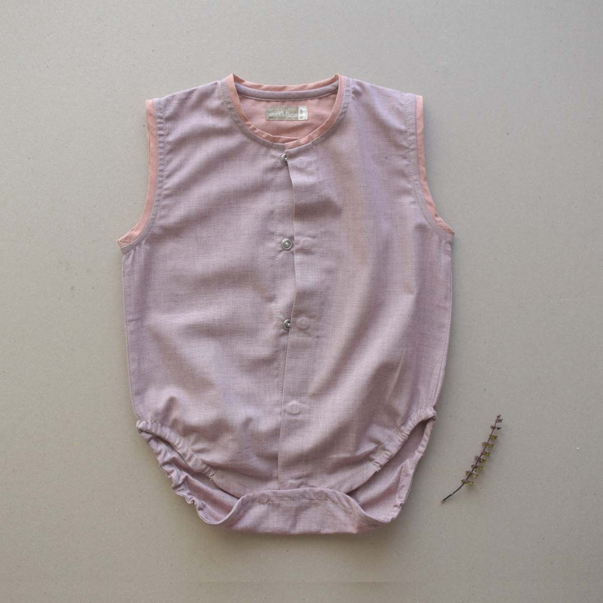Heather Baby Onesie – Kids Onesies on Brown Living™. SKU: C1O00YDP13NB. Img 2.