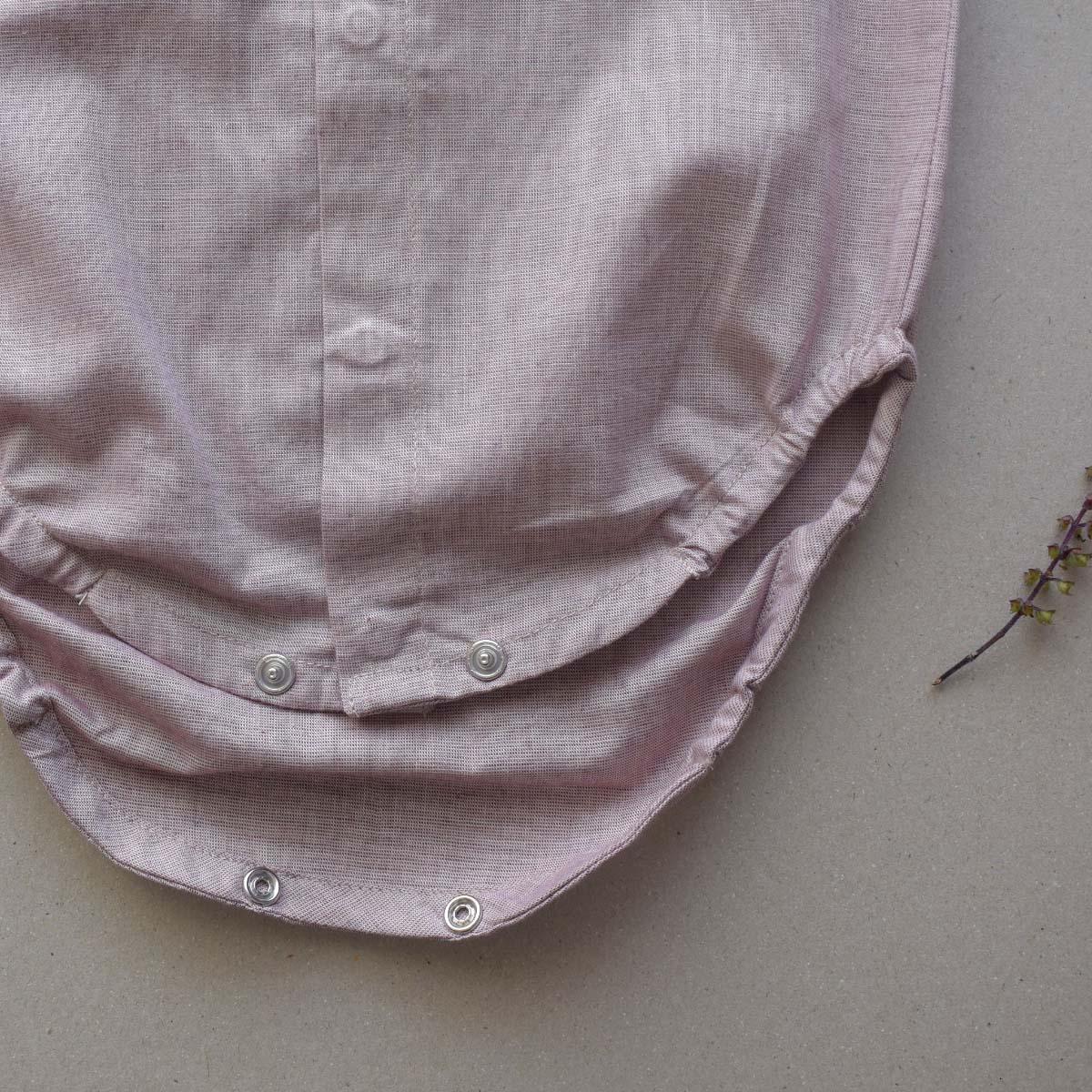 Heather Baby Onesie – Kids Onesies on Brown Living™. SKU: C1O00YDP13NB. Img 4.