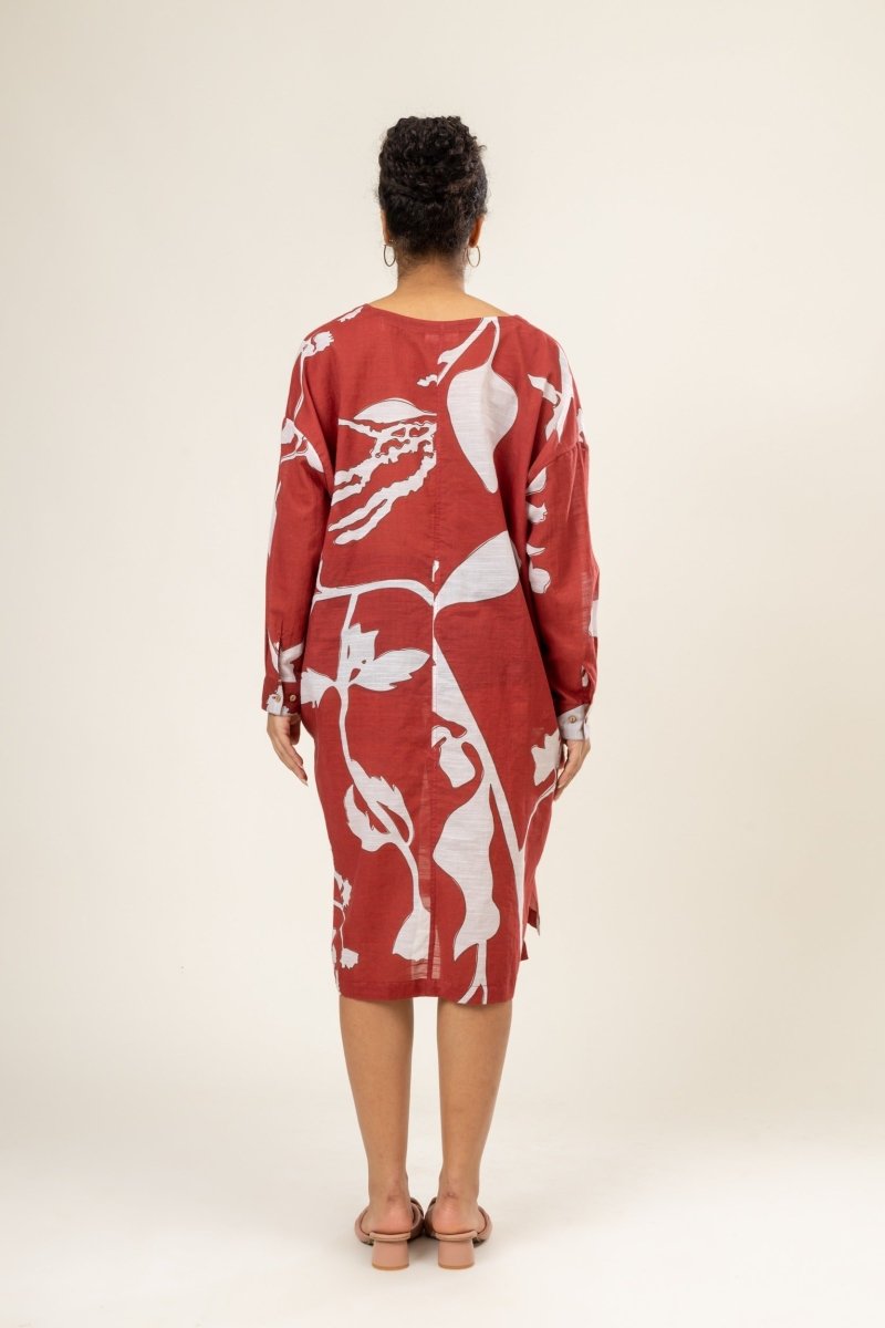 Helen Upcycled Cotton Kaftan | Verified Sustainable by Brown Living™