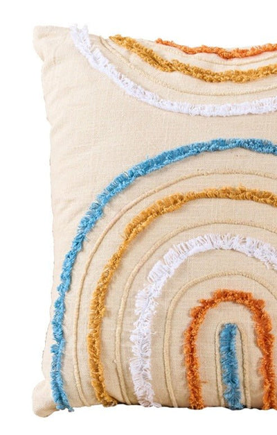 Hemisphere Modern Decor Cushion | Contemporary Accent Cushion – Pillow on Brown Living™. SKU: TEE-25760. Img 4.