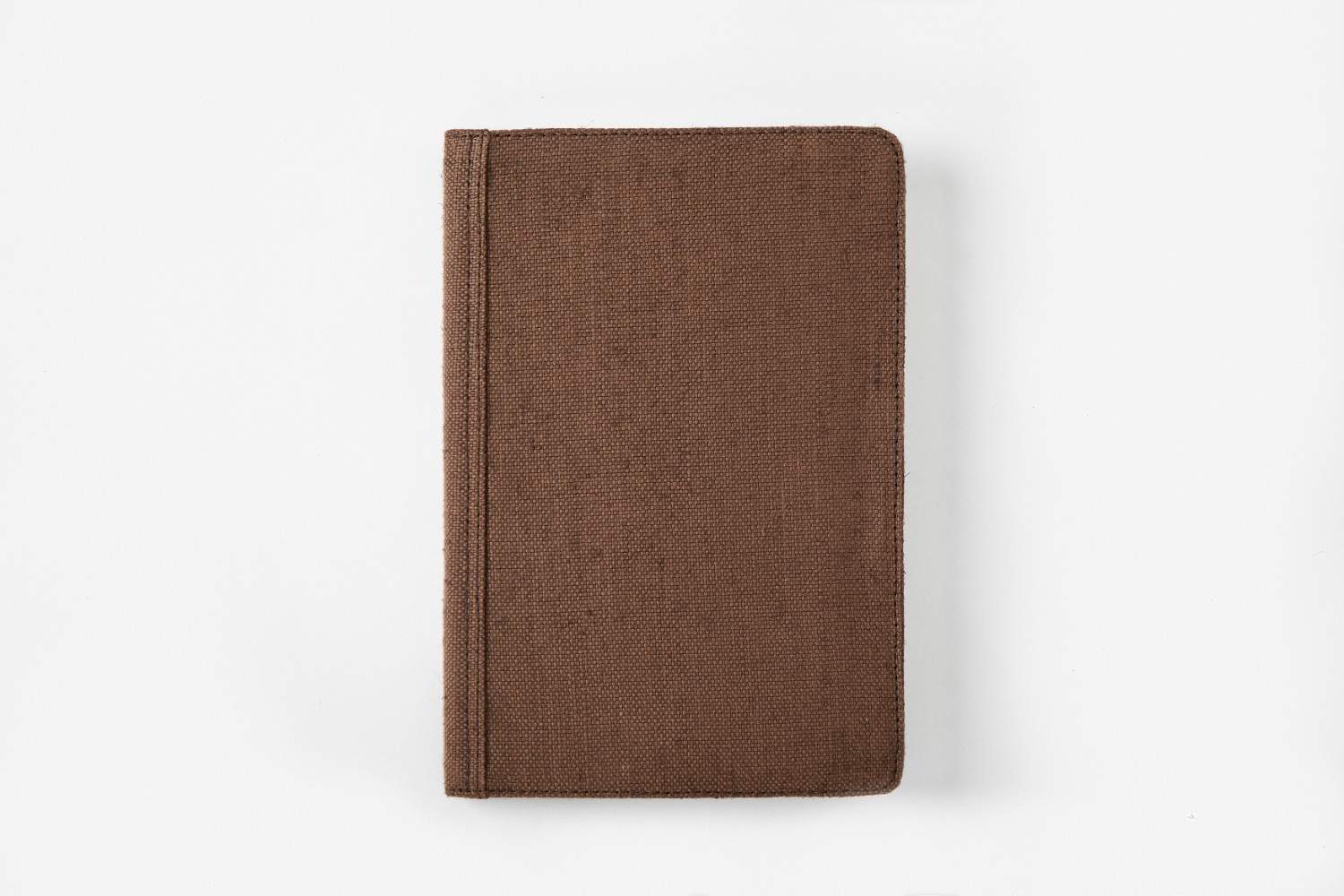 Hemp A5 Diary Cover | Eco - Friendly Notebook Sleeve – Desk Organizers on Brown Living™. SKU: GDC02-BROWN. Img 14.