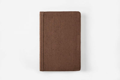 Hemp A5 Diary Cover | Eco - Friendly Notebook Sleeve – Desk Organizers on Brown Living™. SKU: GDC02-BROWN. Img 14.