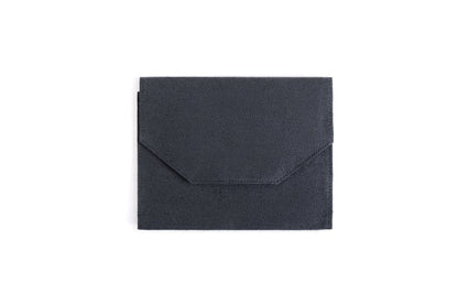 Hemp Diary Organiser | Handcrafted Hemp Fabric Notebook Holder – Organizers on Brown Living™. SKU: GDO01-BLACK. Img 1.