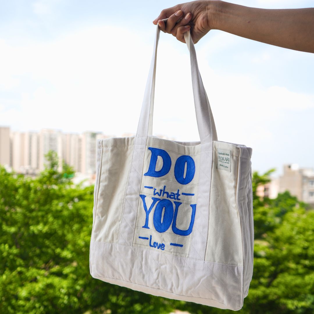 Hemp Eco - Tote Bag | Off - White | Verified Sustainable by Brown Living™