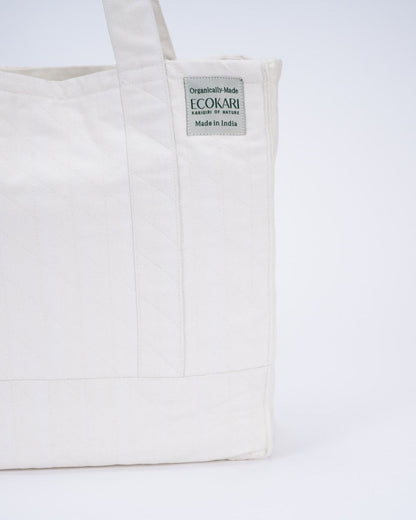 Hemp Eco - Tote Bag | Off - White | Verified Sustainable by Brown Living™