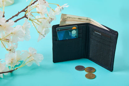 Hemp Men’s Wallet | Eco - Friendly & Sustainable Vegan Wallet for Men – Mens Wallet on Brown Living™. SKU: GWL01-OLIVE. Img 12.