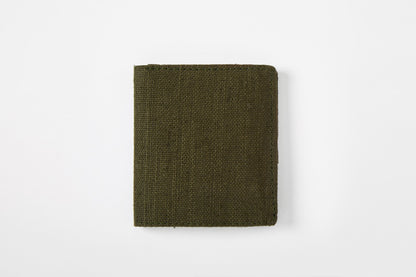 Hemp Men’s Wallet | Eco - Friendly & Sustainable Vegan Wallet for Men – Mens Wallet on Brown Living™. SKU: GWL01-OLIVE. Img 7.