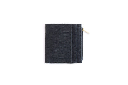 Hemp Men’s Wallet with Coin Pocket | Eco - Friendly & Sustainable Wallet – Mens Wallet on Brown Living™. SKU: GWL02-BLACK. Img 1.