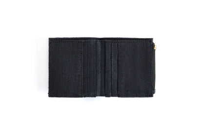 Hemp Men’s Wallet with Coin Pocket | Eco - Friendly & Sustainable Wallet – Mens Wallet on Brown Living™. SKU: GWL02-BLACK. Img 3.