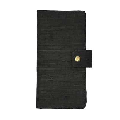 Hemp Multi - Utility Passport Holder | Eco - Friendly Travel Organizer – Passport Wallet on Brown Living™. SKU: GPH02-OLIVE. Img 5.