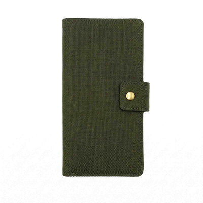 Hemp Multi - Utility Passport Holder | Eco - Friendly Travel Organizer – Passport Wallet on Brown Living™. SKU: GPH02-OLIVE. Img 10.