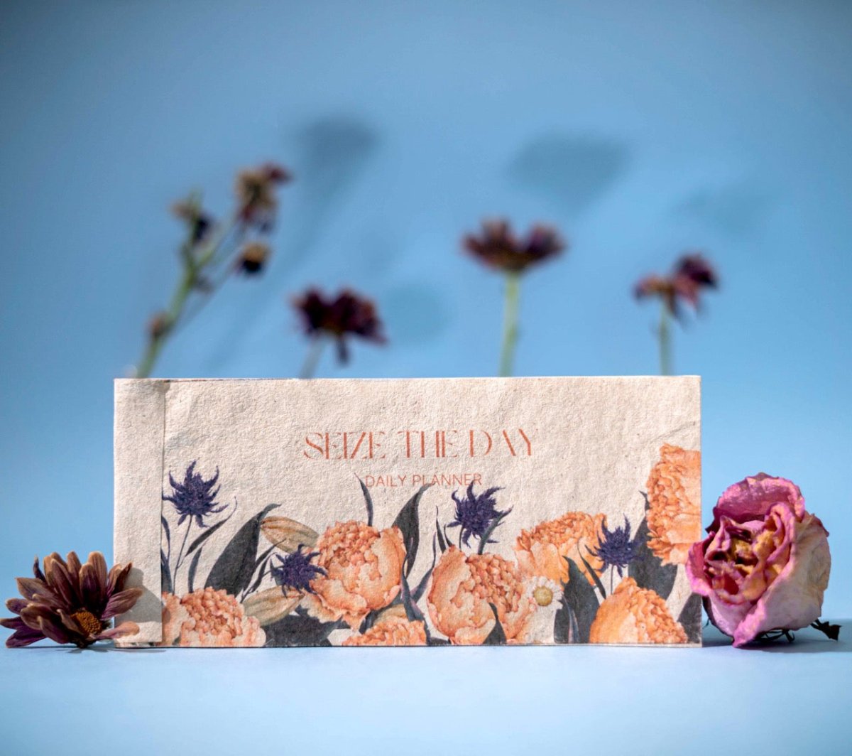 Hemp Paper Daily Planner | Available in Samudra, Uttarakhand and Pushp – Greeting & Note Cards by Pravaah India available on Brown Living™. Pushp Daily Planner . SKU: PRA23ST03DP. Img 3.