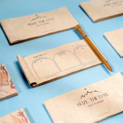 Hemp Paper Daily Planner | Available in Samudra, Uttarakhand and Pushp – Greeting & Note Cards by Pravaah India available on Brown Living™. Uttarakhand Daily Planner . SKU: PRA23ST02DP. Img 9.