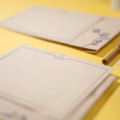 Hemp Paper Note Cards | Set 5 Envelopes | Uttarakhand, Samudra & Pushp – Greeting & Note Cards by Pravaah India available on Brown Living™. Uttarakhand Note Cards Set . SKU: PRA23ST02NC. Img 10.