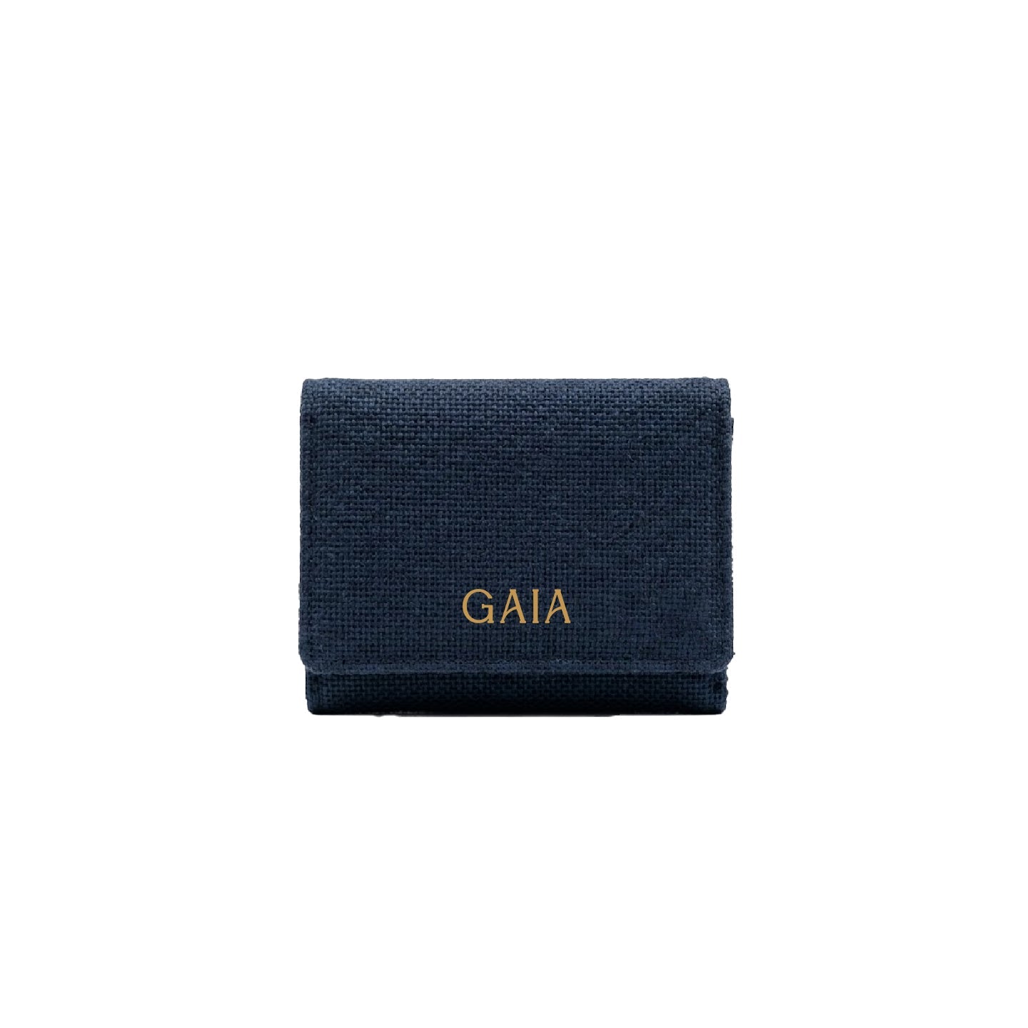 Hemp Plain Trifold Unisex Wallet Eco Friendly Minimal Wallet – Mens Wallet on Brown Living™. SKU: GWL04-NAVYBLUE. Img 7.