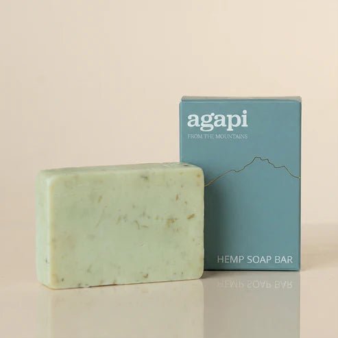 Hemp Soap Bar- 110g – Body Soap on Brown Living™. SKU: HB-01. Img 1.