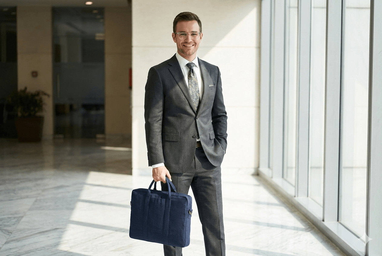 Hemp Solid Laptop Bag | Eco - Friendly & Durable Work Companion – Laptop Sleeve on Brown Living™. SKU: GLB02-BROWN. Img 16.