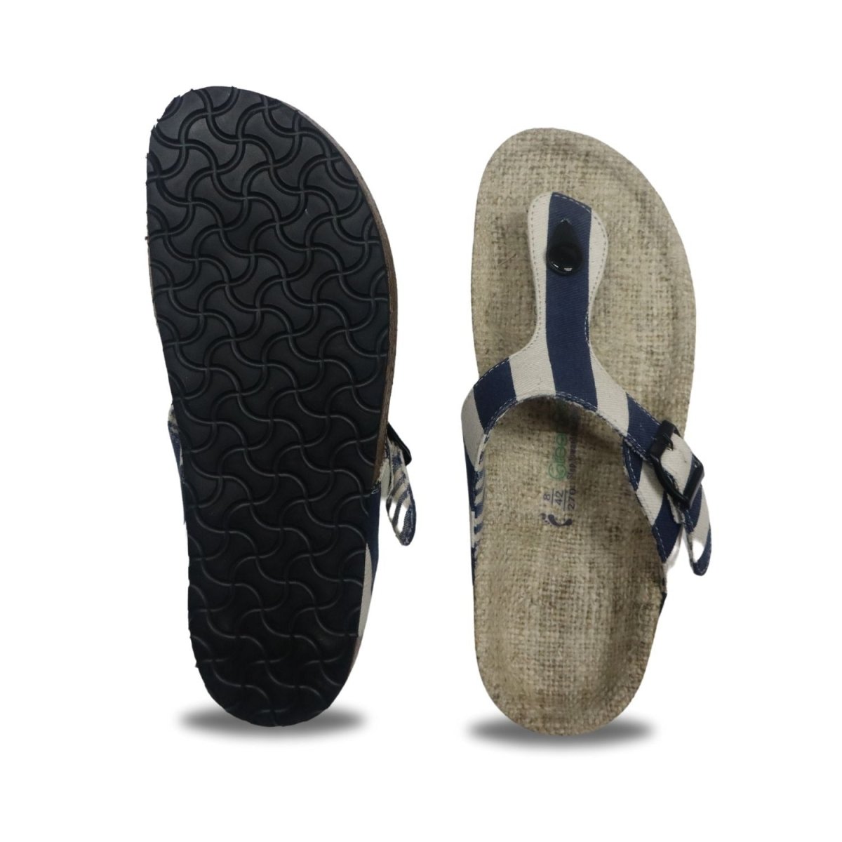 Hemp Stride Eco - Friendly Men's Footwear – Mens Sandals on Brown Living™. SKU: GFPL0000000698. Img 4.