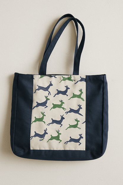 Hemp Tote Bag | Handcrafted Everyday Carry Bag – Tote Bags on Brown Living™. SKU: BLIA01_Design2_. Img 2.