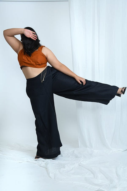 Hemp Wrap Pants | Must Have Black | Verified Sustainable by Brown Living™