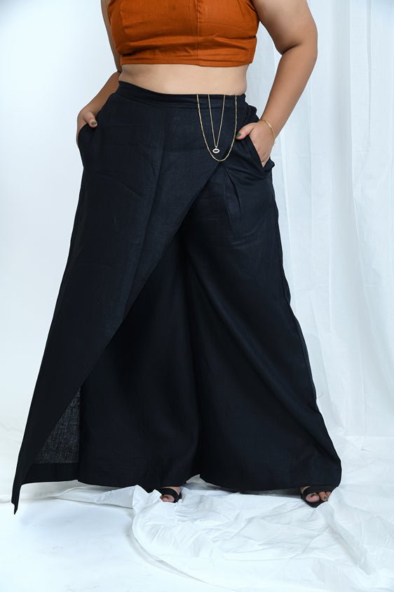 Hemp Wrap Pants | Must Have Black | Verified Sustainable by Brown Living™