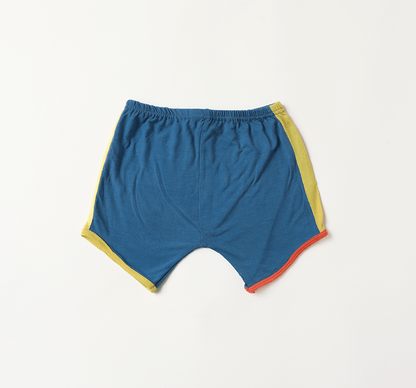 Herb Dyed Baby Play Shorts For Comfort & Easy Movement – Kids Shorts on Brown Living™. SKU: PSBB03006. Img 1.