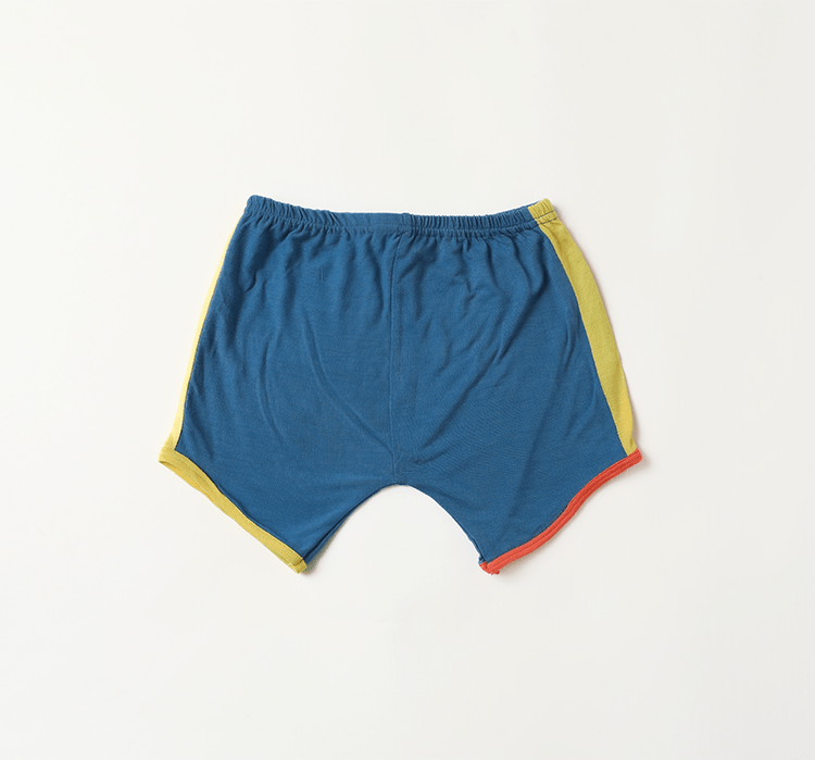 Herb Dyed Baby Play Shorts For Comfort & Easy Movement – Kids Shorts on Brown Living™. SKU: PSBB03006. Img 1.