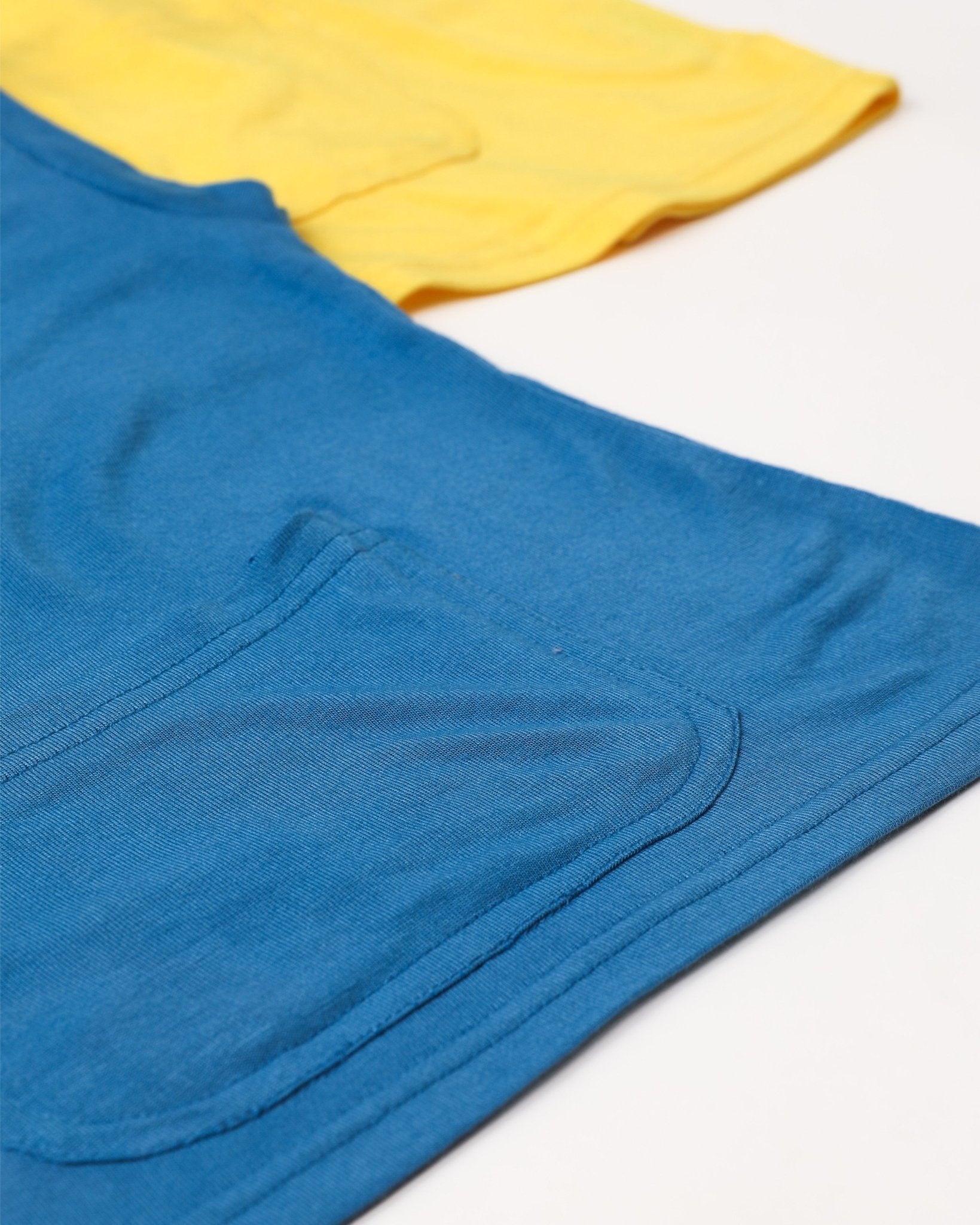 Herb Dyed Summer Pocket Tee For Babies | Soft & Breathable – Kids Daywear Sets on Brown Living™. SKU: SPTB03001. Img 6.