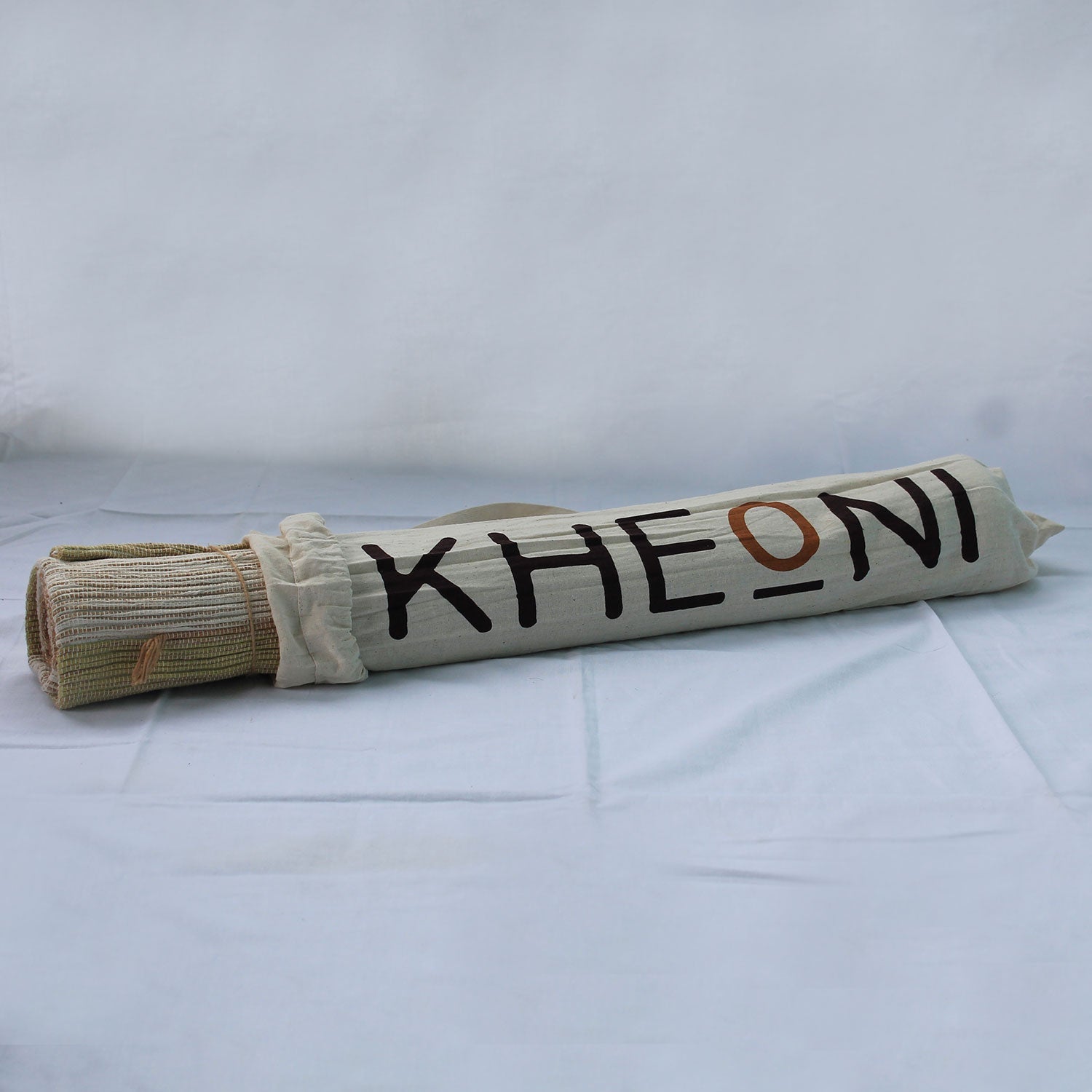 Herbal Drill Yoga Mat with Hurdles | Non - Slip Fitness & Exercise Mat – Yoga Mat on Brown Living™. SKU: FFYMHDH001P. Img 2.