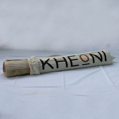 Herbal Drill Yoga Mat with Hurdles | Non - Slip Fitness & Exercise Mat – Yoga Mat on Brown Living™. SKU: FFYMHDH001P. Img 2.