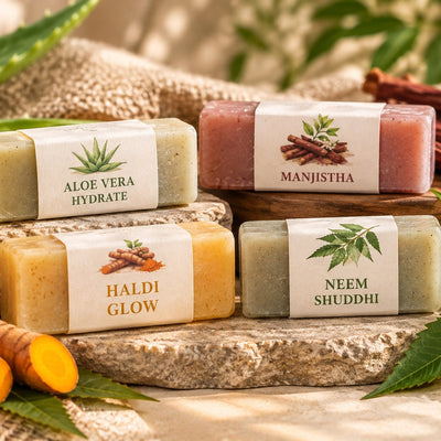 Herbal Ritual Box – Natural Care Essentials – Gift Hampers on Brown Living™. SKU: LN-GIFT-HRB-01. Img 3.