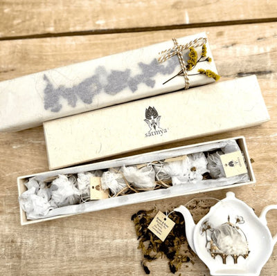 Herbal Tea Gift Box | Corporate Gifting – Gift Giving on Brown Living™. SKU: herba_24gms1004. Img 1.