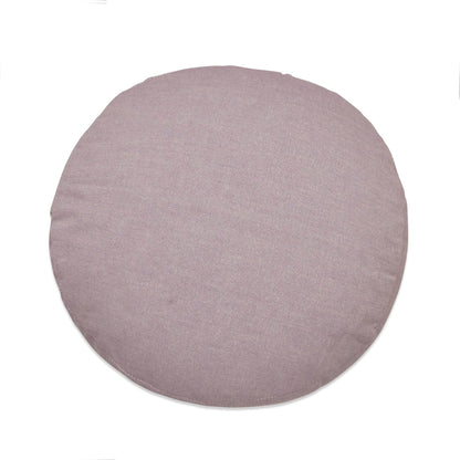 Hi - Zafu Meditation Cushion filled with Buckwheat Hulls - Lavender | Verified Sustainable by Brown Living™