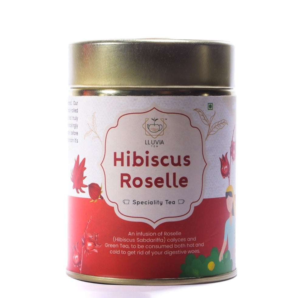 Hibiscus Tea - Aids Digestion & Weight Loss - 50g | Verified Sustainable by Brown Living™